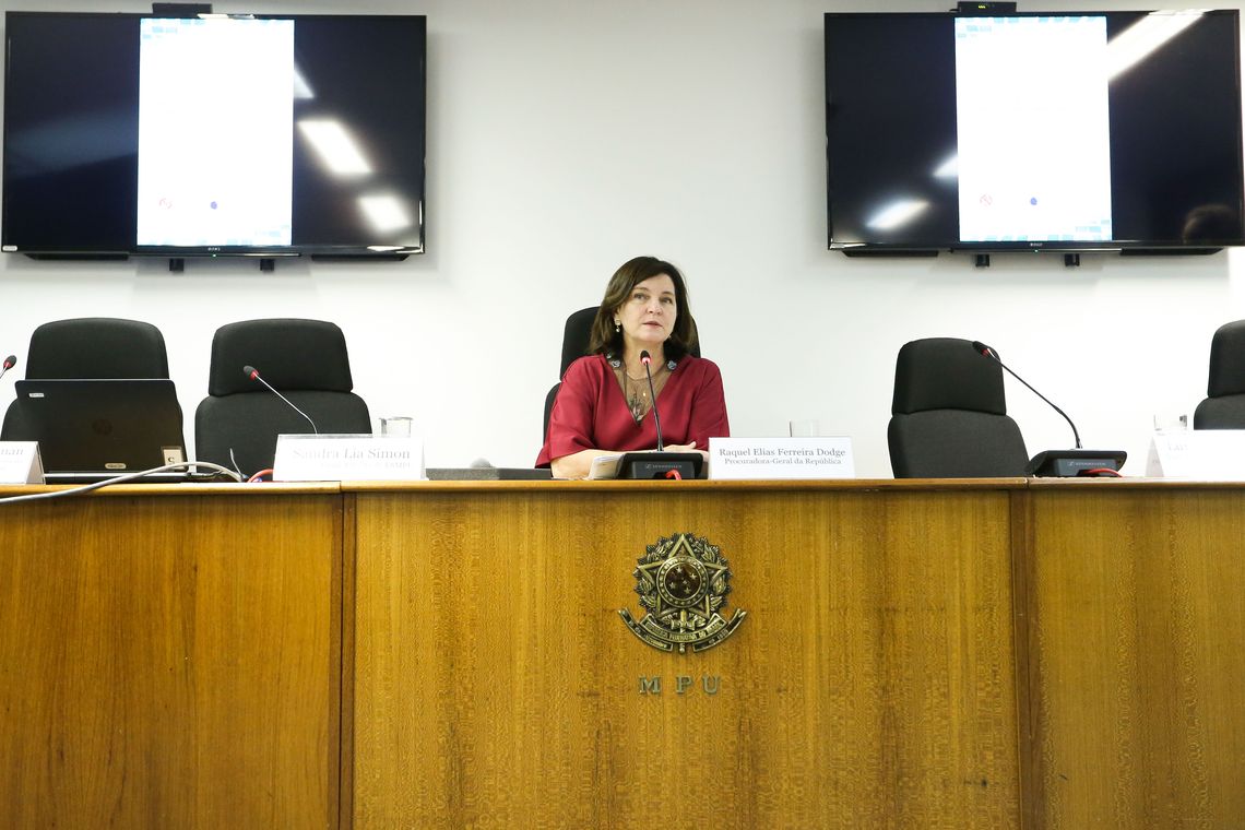 Marcelo Camargo/Agência Brasil Brasília - A procuradora-geral da República, Raquel Dodge, abre o seminário Impactos da Sentença da Corte Interamericana de Direitos Humanos no Caso Fazenda Brasil Verde (Marcelo Camargo/Agência Brasil)