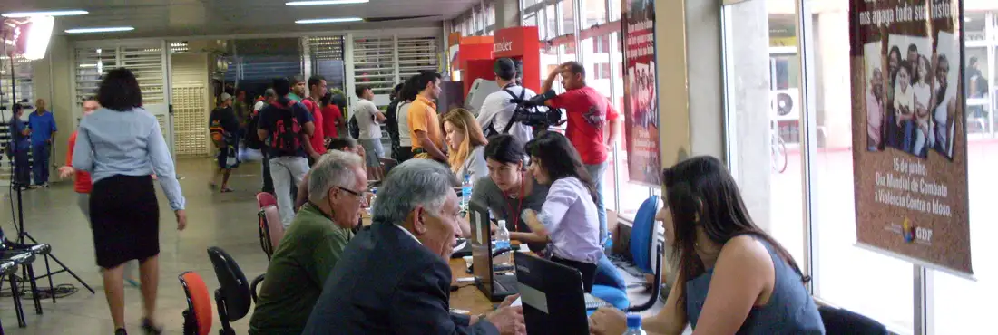Defensoria Pública do DF atende idosos Defensoria Pública do DF atende idosos