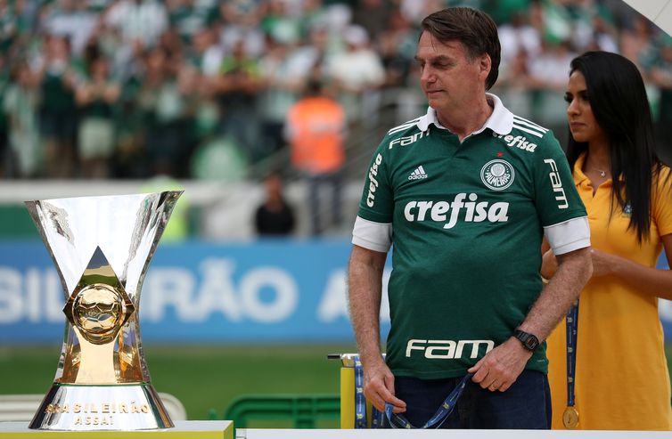 Bolsonaro, taça, Palmeiras