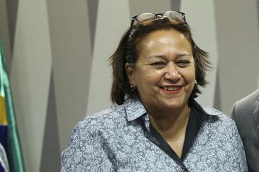 A candidata ao governo do Rio Grande do Norte  pelo PT, Fátima Bezerra