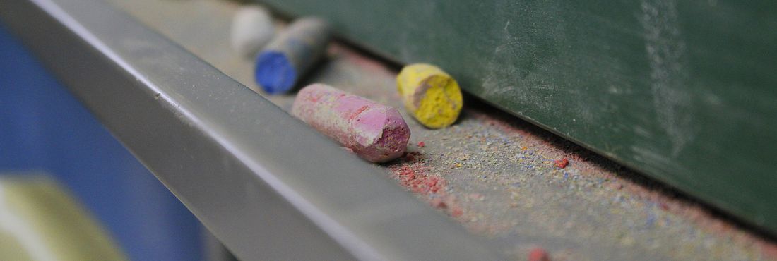 Sala de aula educação Valor do piso em 2013 é de R$ 1.567