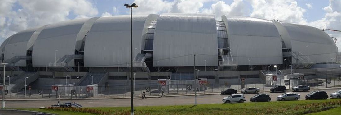 Natal - A Arena das Dunas será palco da Copa do Mundo que tem início em junho (Valter Campanato/Agência Brasil) Natal - A Arena das Dunas será palco da Copa do Mundo que tem início em junho