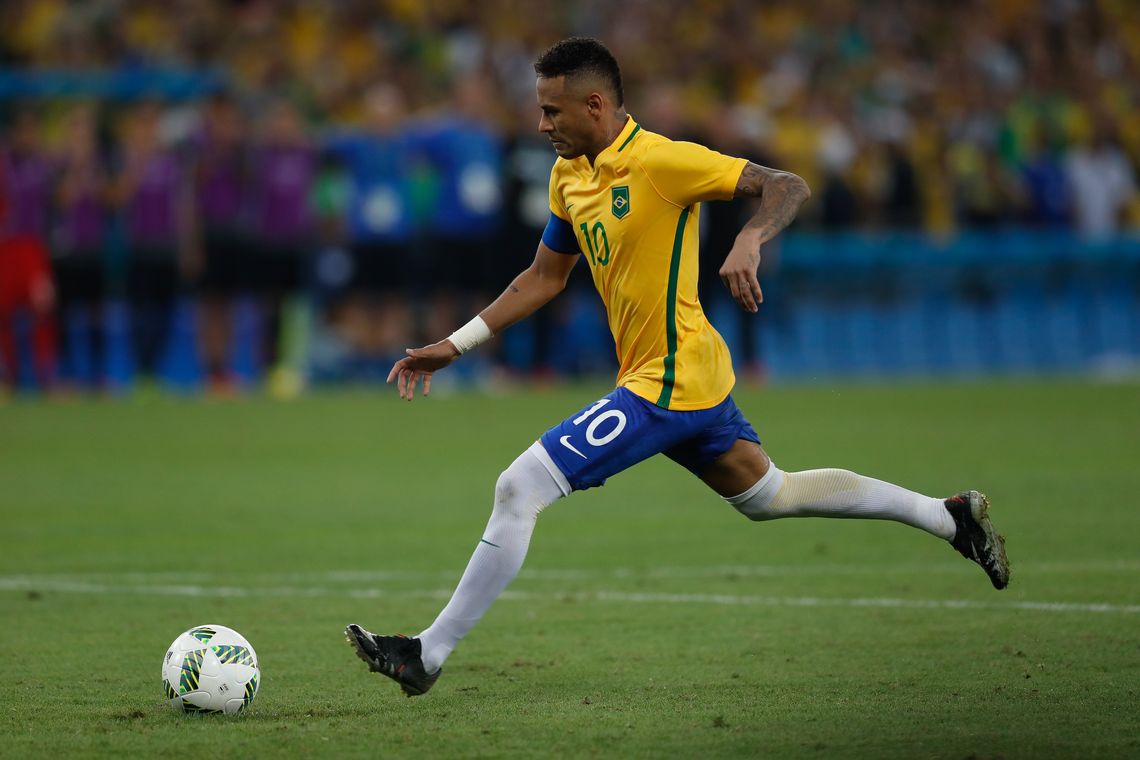 Fernando Frazão/Agência Brasil Rio de Janeiro - Brasil vence Alemanha e conquista primeiro ouro olímpico do futebol (Fernando Frazão/Agência Brasil)
