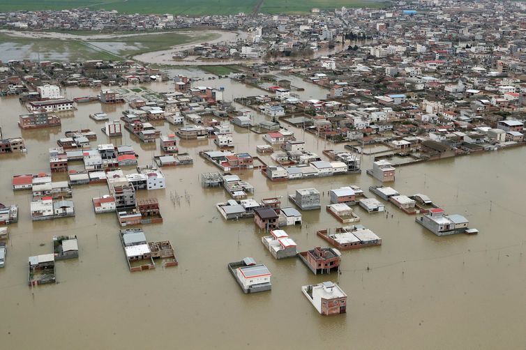 Chuvas, Irã, Enchentes na província de Golestan