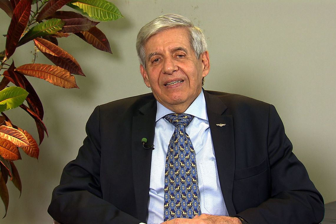 O ministro Augusto Heleno, chefe do Gabinete de Segurança Institucional
