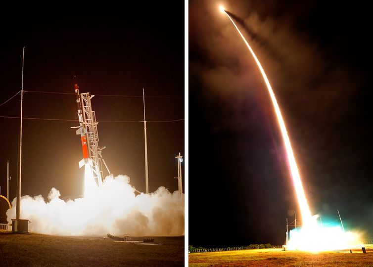 O primeiro foguete brasileiro com propulsor a etanol foi lançado em Alcântara