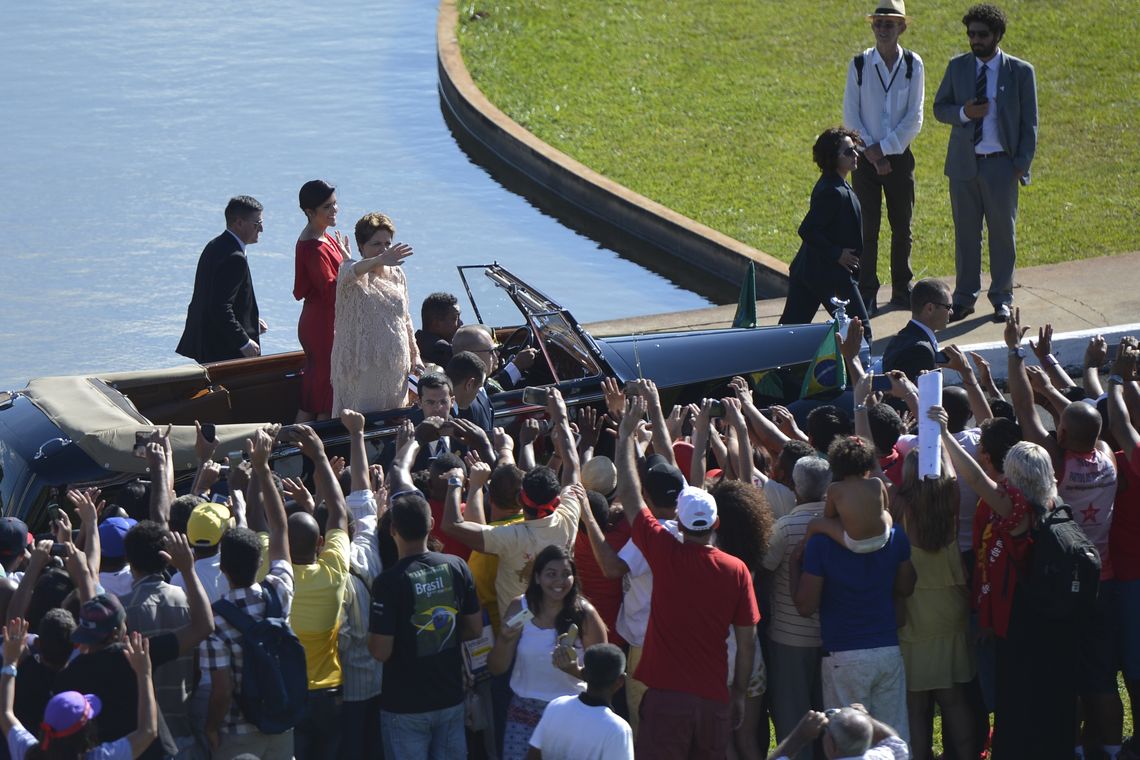 ncia Brasil Presidenta Dilma Rousseff após Cerimônia de posse no Congresso Nacional (Marcelo Camargo/Agência Brasil)