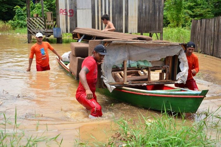 Divulgação/Governo do Acre Enchente no Acre