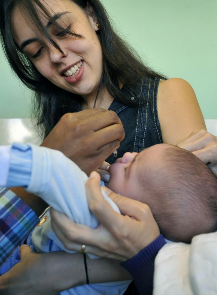 Vacinação contra pólio