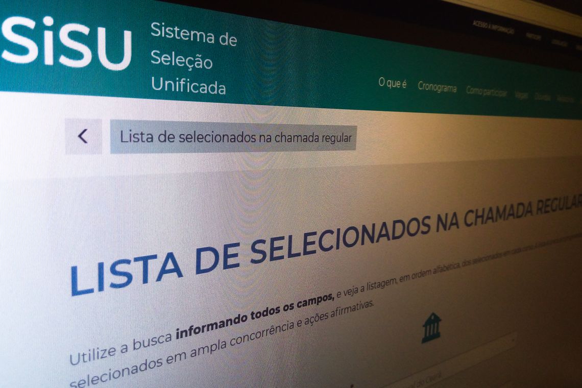 resultado do Sisu, educação. MEC