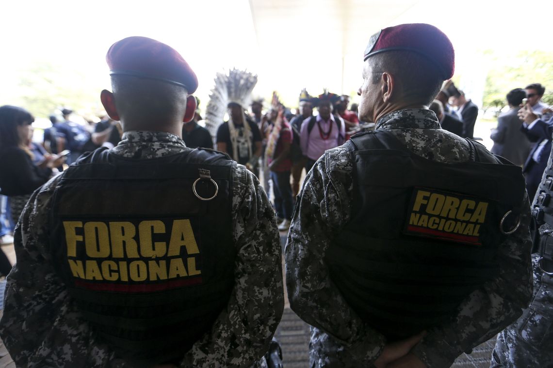 Marcelo Camargo/Agência Brasil Representantes de povos indígenas vão ao CCBB entregar carta ao presidente eleito Jair Bolsonaro.