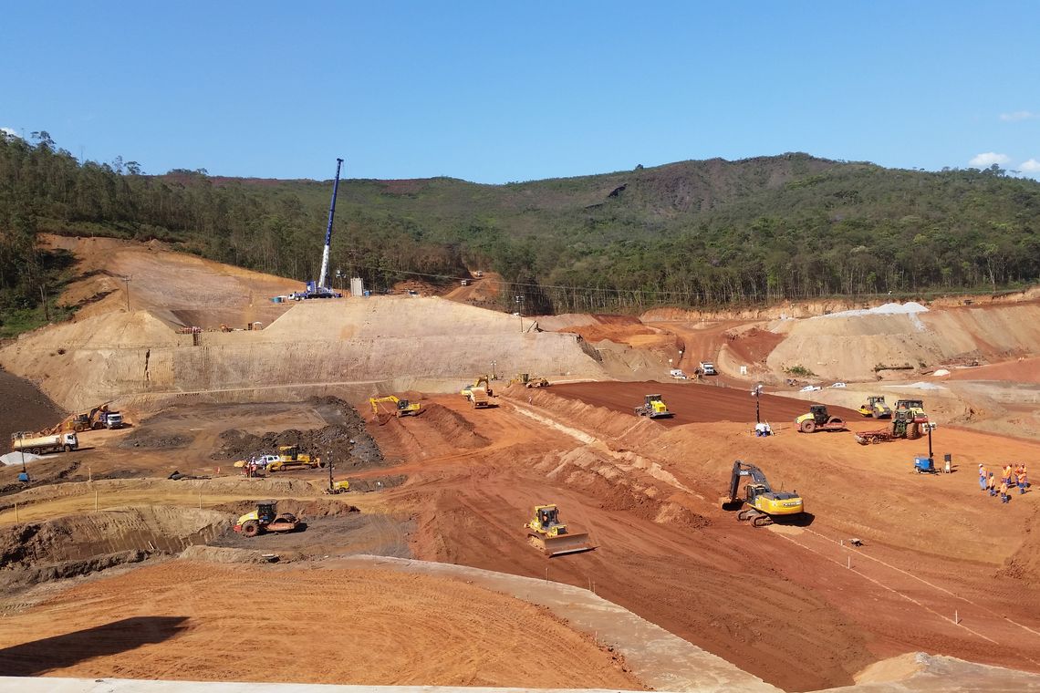Léo Rodrigues/Agência Brasil Mariana/MG - Obras da Barragem de Nova Santarém (Léo Rodrigues/Agência Brasil)