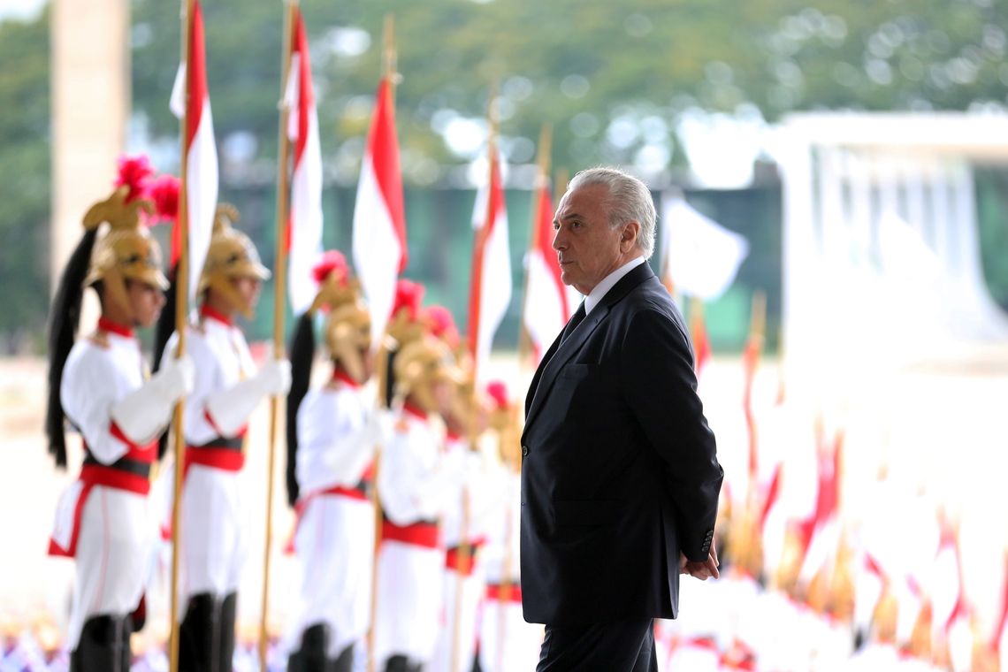 José Cruz/Agência Brasil Brasília - O presidente Michel Temer recebe o presidente da Bolívia, Evo Morales, no Palácio do Planalto (José Cruz/Agência Brasil)