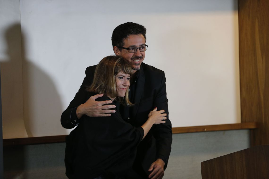 Fernando Frazão/Agência Brasil Rio de Janeiro - O ministro da Cultura, Sérgio Sá Leitão, fala na cerimônia de posse da nova diretora do Centro Técnico Audiovisual, Daniela Pfeiffer (Fernando Frazão/Agência Brasil)