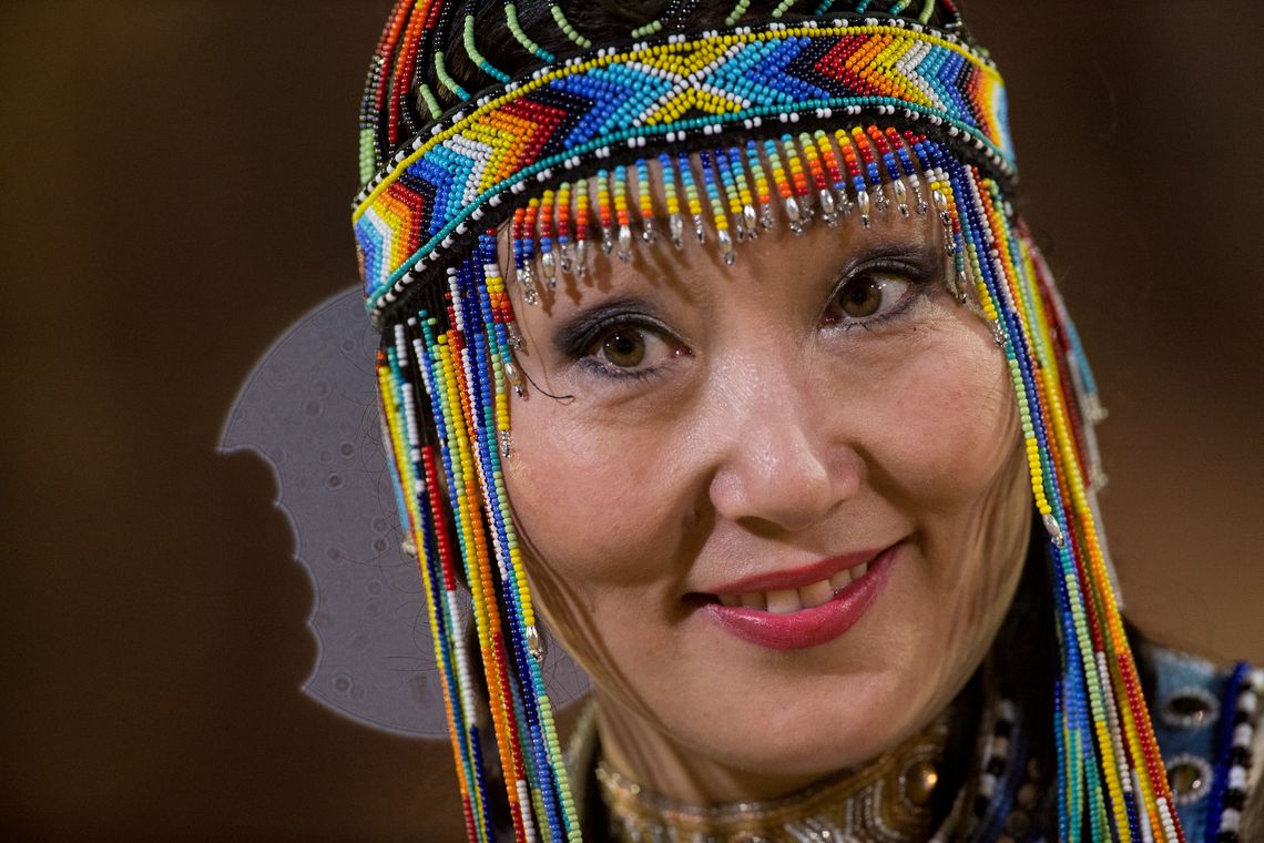 Marcelo Camargo/Agência Brasil Palmas (TO) - Mulheres de diversas etnias participam de desfile de beleza indígena durante os Jogos Mundiais dos Povos Indígenas ( Marcelo Camargo/Agência Brasil)