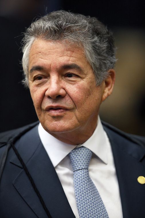 Nelson Jr./SCO/STF Brasília - Ministro Marco Aurélio durante sessão do Supremo Tribunal Federal (STF) para decidir sobre afastamento de parlamentares (Nelson Jr./SCO/STF)