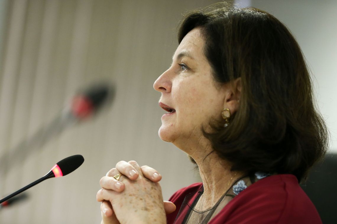 Marcelo Camargo/Agência Brasil Brasília - A procuradora-geral da República, Raquel Dodge, abre o seminário Impactos da Sentença da Corte Interamericana de Direitos Humanos no Caso Fazenda Brasil Verde (Marcelo Camargo/Agência Brasil)