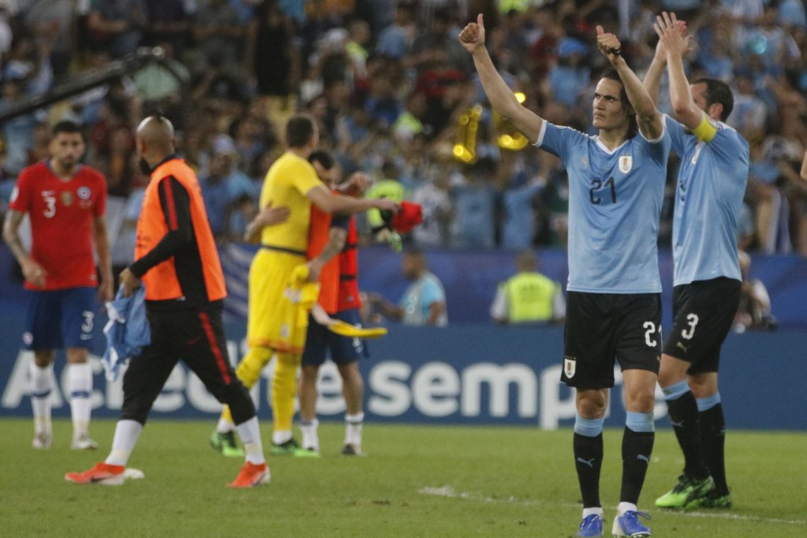 Copa AmÃ©rica Brasil 2019: Chile X Uruguai no MaracanÃ£