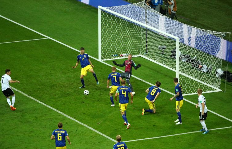 Copa 2018, Alemanha e SuÃ©cia, Lances    REUTERS/Hannah McKay