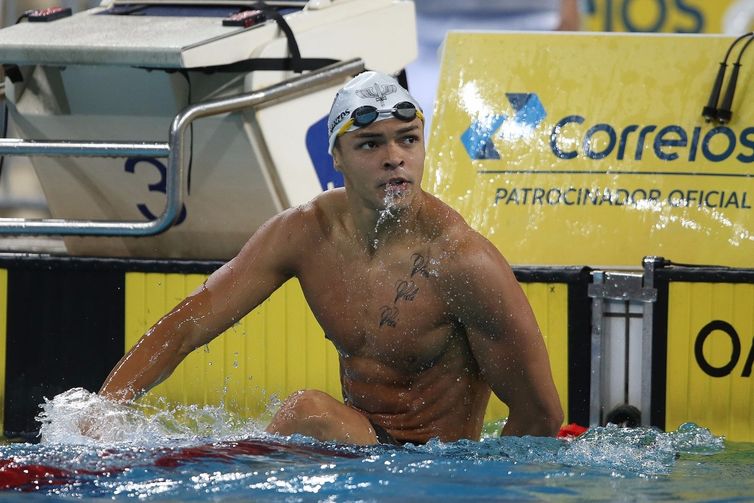  Gabriel Santos. Trofeu Maria Lenk. Parque Aquatico Maria Lenk. 04 de Maio de 2017, Rio de Janeiro, RJ, Brasil. Foto: Satiro Sodré/SSPress/CBDA