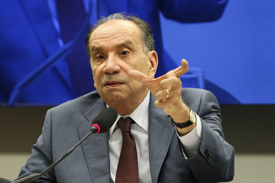 Marcelo Camargo/Agência Brasil O ministro das Relações Exteriores, Aloysio Nunes Ferreira, participa de audiência pública na Comissão de Relações Exteriores e Defesa Nacional da Câmara.