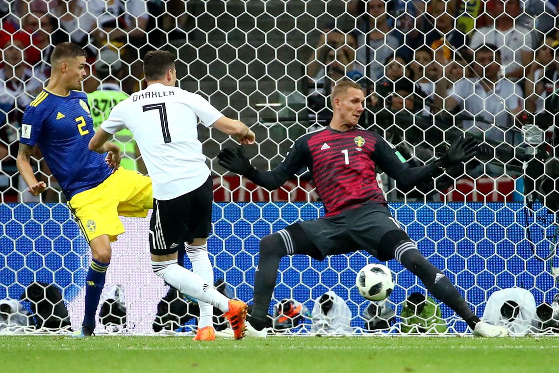 Copa 2018, Alemanha e Suécia, Lances REUTERS/Michael Dalder