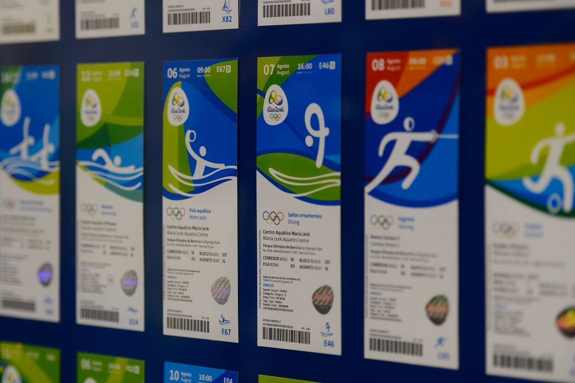 Tomaz Silva/Agência Brasil Rio de Janeiro - Comitê Rio 2016 apresenta ingressos para os Jogos Olímpicos na Cidade Nova, região central da capital fluminense (Tomaz Silva/Agência Brasil)