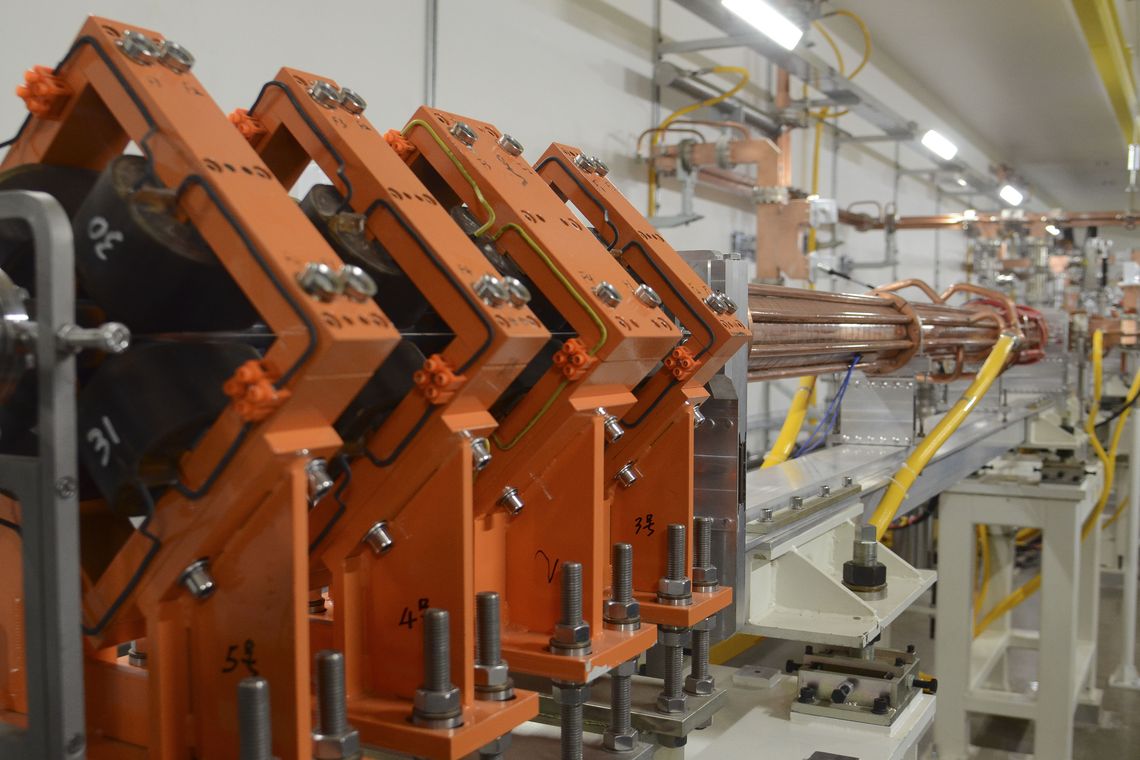 Rovena Rosa/Agência Brasil O projeto Sirius, que tem como objetivo gerar luz síncroton em aceleradores de elétrons, é inaugurado no Centro Nacional de Pesquisa em Energias Materiais - CNPEM.