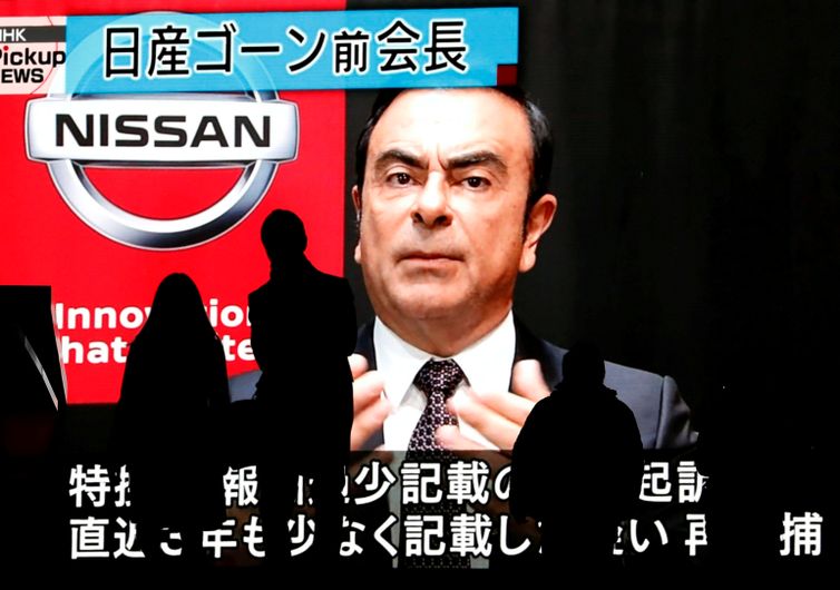 Ghosn, japão, Nissan, Carlos