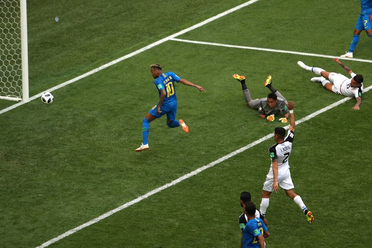 Copa 2018, Brasil e Costa Rica, Gol Neymar REUTERS/Lee Smith