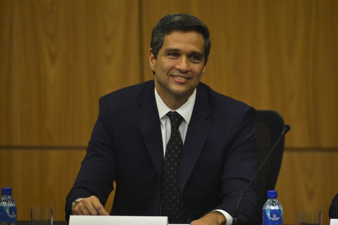 Fabio Rodrigues Pozzebom/Agência Brasil O novo presidente do Banco Central (BC), Roberto Campos Neto, durante cerimônia de transmissão de cargo.