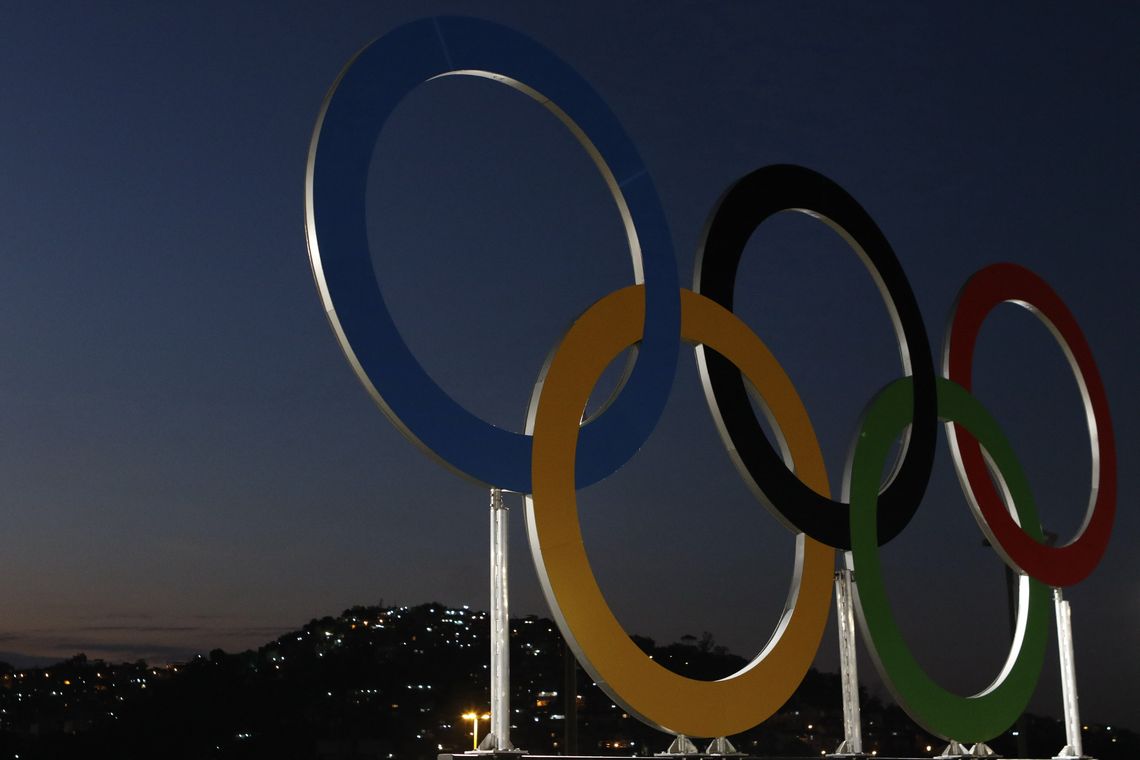 Fernando Frazão/Agência Brasil Rio de Janeiro - Anéis olímpicos decoram Estádio do Maracanã para cerimônia de abertura dos Jogos Rio 2016 (Fernando Frazão/Agência Brasil)