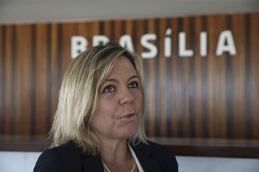 Antonio Cruz/ Agência Brasil A secretária de Turismo do DF, Vanesa Mendonça fala sobre os 59 anos de Brasília.