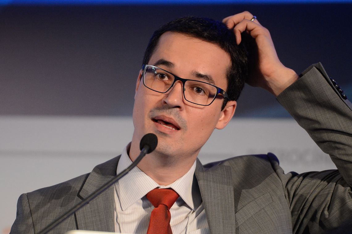 Fernando Frazão/Agência Brasil Rio de Janeiro - Procurador do MPF e coordenador da força-tarefa da Operação Lava Jato, Deltan Dallagnol fala no Congresso da Associação Brasileira de Private Equity & Venture Capital (Fernando Frazão/Agência Brasil)
