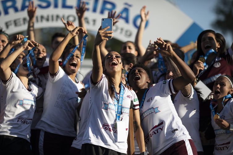 Lucas Figueiredo/CBF Final do Campeonato Brasileiro Feminino A-1 Corinthians x Ferroviária. Lucas Figueiredo/CBF