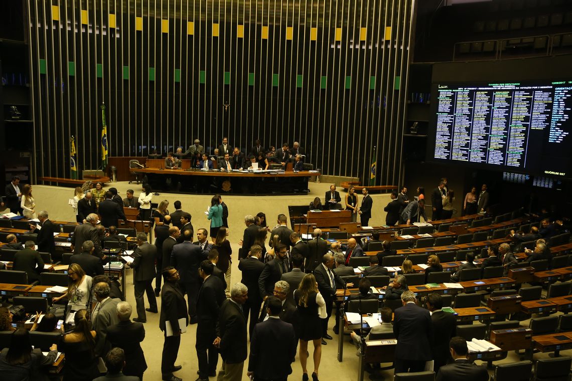Valter Campanato/Agência Brasil Brasília - Plenário da Câmara dos Deputados durante sessão para discussão e votação de diversos projetos (Valter Campanato/Agência Brasil)