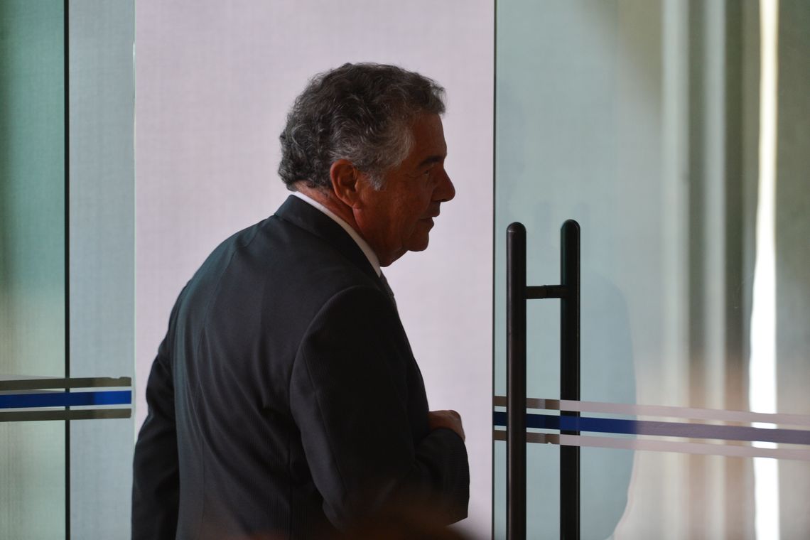 Fabio Rodrigues Pozzebom/Agênci O relator ministro Marco Aurélio Mello,durante julgamento da validade de prisão em segunda instância