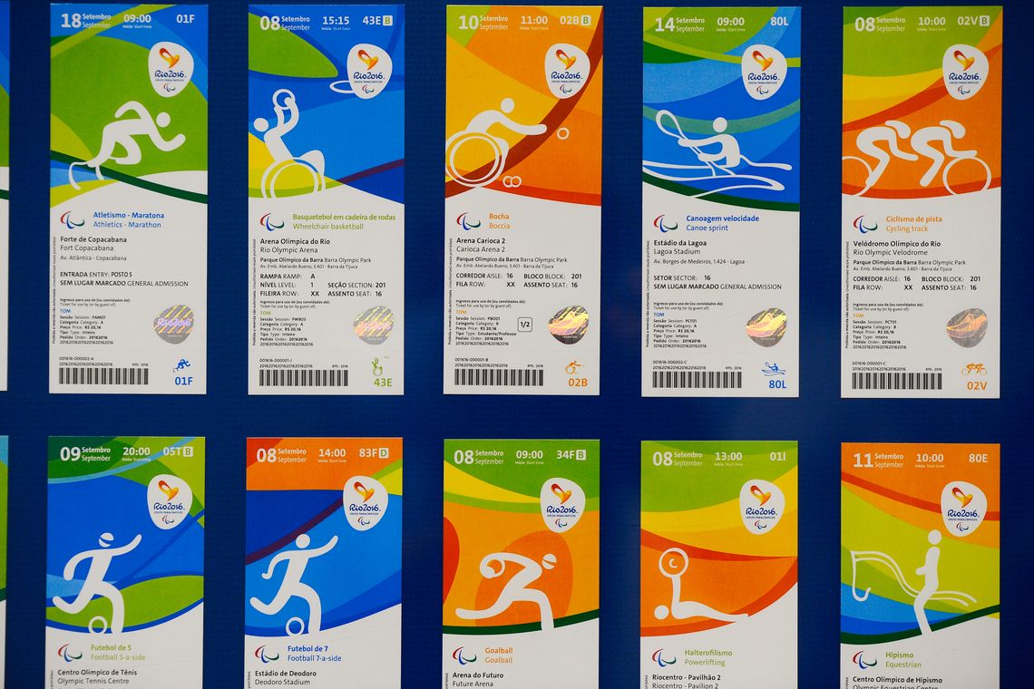Tomaz Silva/Agência Brasil Rio de Janeiro - Comitê Rio 2016 apresenta ingressos para os Jogos Olímpicos na Cidade Nova, região central da capital fluminense (Tomaz Silva/Agência Brasil)