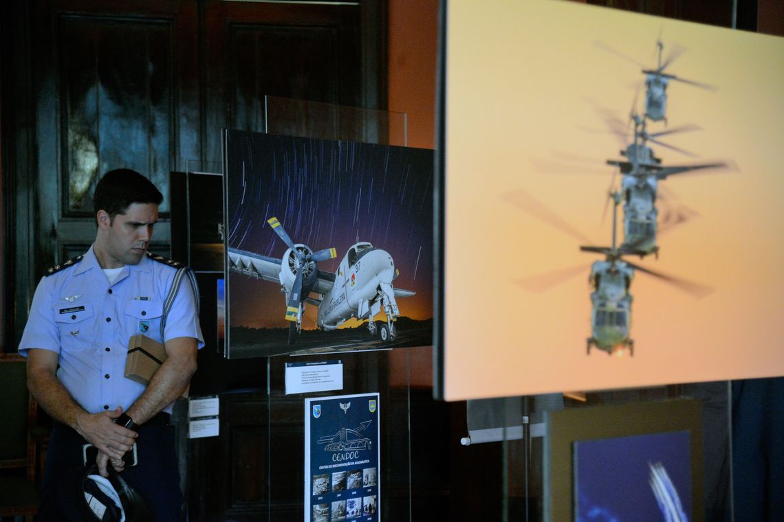 Tânia Rêgo/Agência Brasil Rio de Janeiro - O Centro de Documentação da Aeronáutica apresenta exposição Asas Que Protegem o País – Tributo a Santos Dumont para homenagear os 110 anos do seu primeiro voo (Tânia Rêgo/Agência Brasil)