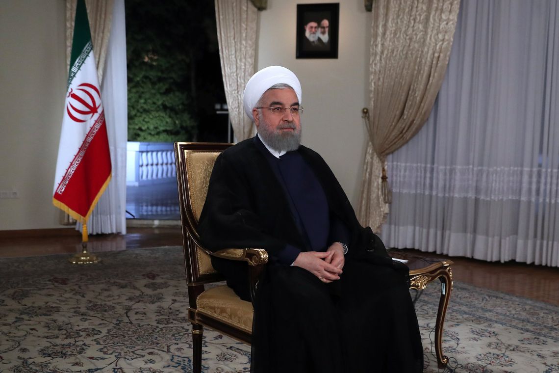 O presidente do Irã, Hassan Rouhani