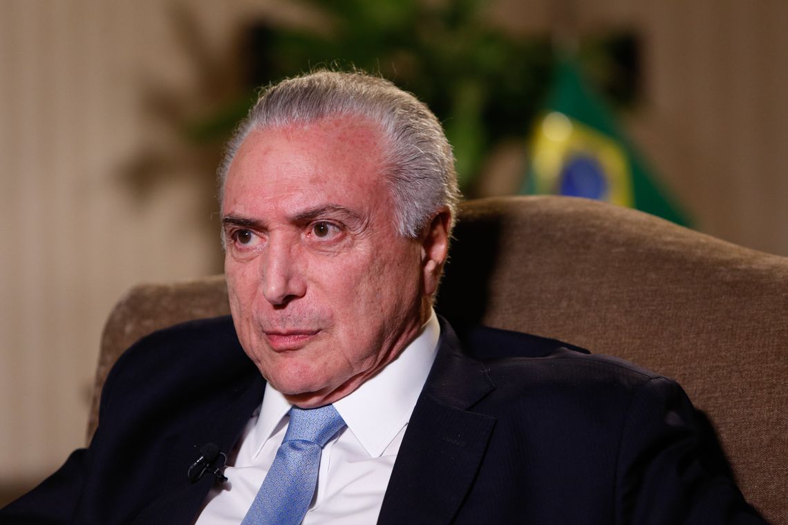 Alan Santos Lima - O presidente Michel Temer durante entrevista para a rede de televisão CNN em Espanhol (Alan Santos/PR)