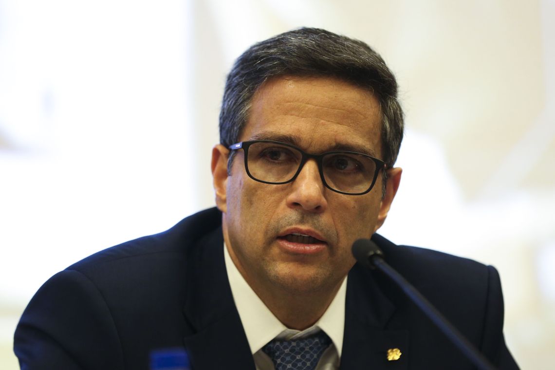 O presidente do Banco Central, Roberto Campos Neto, apresenta a nova versão da agenda de medidas estruturais do Banco Central,a BC#