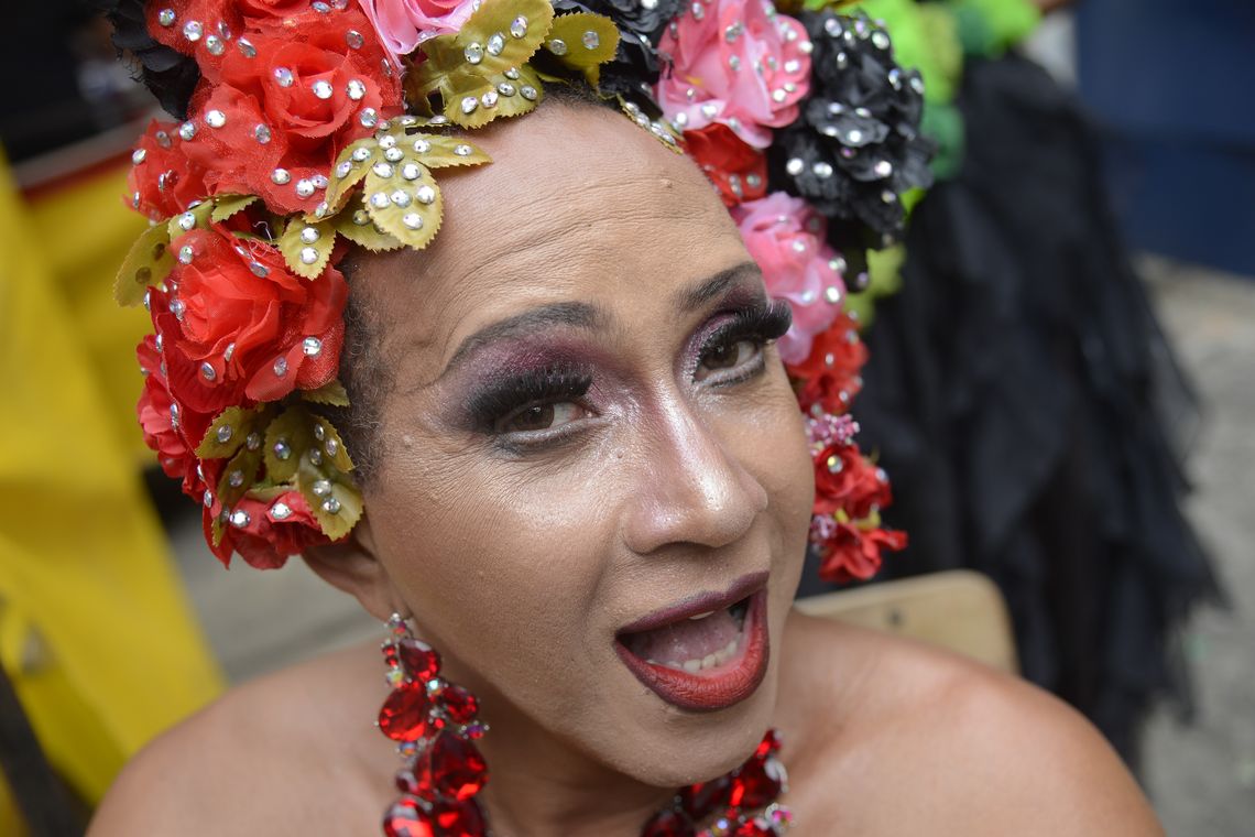 Fernando Frazão/Agência Brasil Rio de Janeiro - Bloco Banda das Quengas comemora 28 carnavais na Lapa (Fernando Frazão/Agência Brasil)