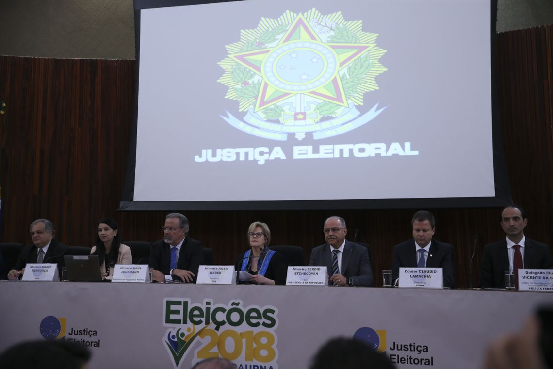 José Cruz/Agência Brasil/Agência Brasil Entrevista coletiva sobre medidas de combate à disseminação de notícias falsas (fake news) nas redes sociais.