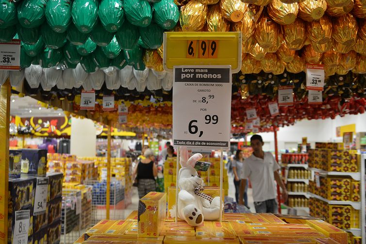 São Paulo - Pesquisa aponta que mais de 100 milhões de brasileiros farão compras para a Páscoa