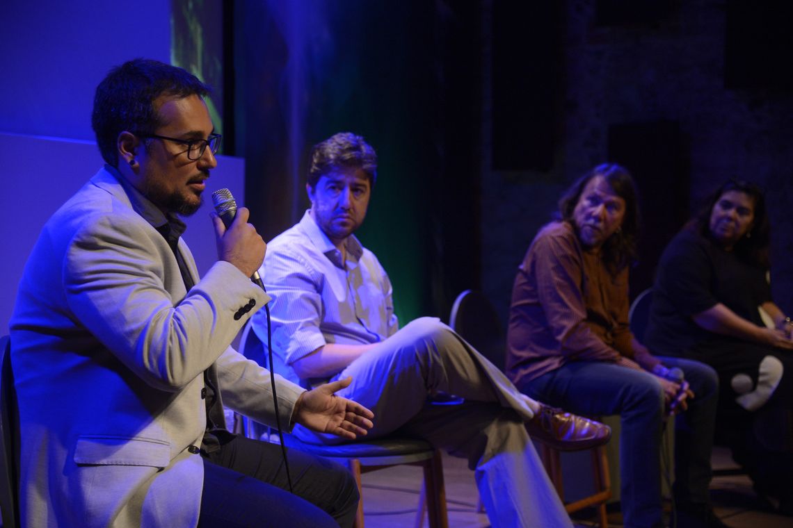 Tomaz Silva/Agência Brasil O coordenador de patrocínios culturais da Petrobras, Milton Bittencourt, fala durante lançamento do edital de patrocínio Petrobras Música em Movimento 2018, que vai selecionar projetos musicais a serem patrocinados pela companhia.