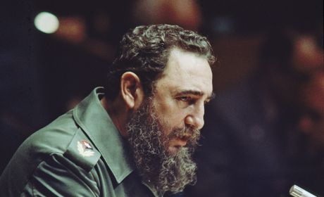 Fidel Castro na Assembleia Geral da ONU, no dia 12 de outubro de 1979.