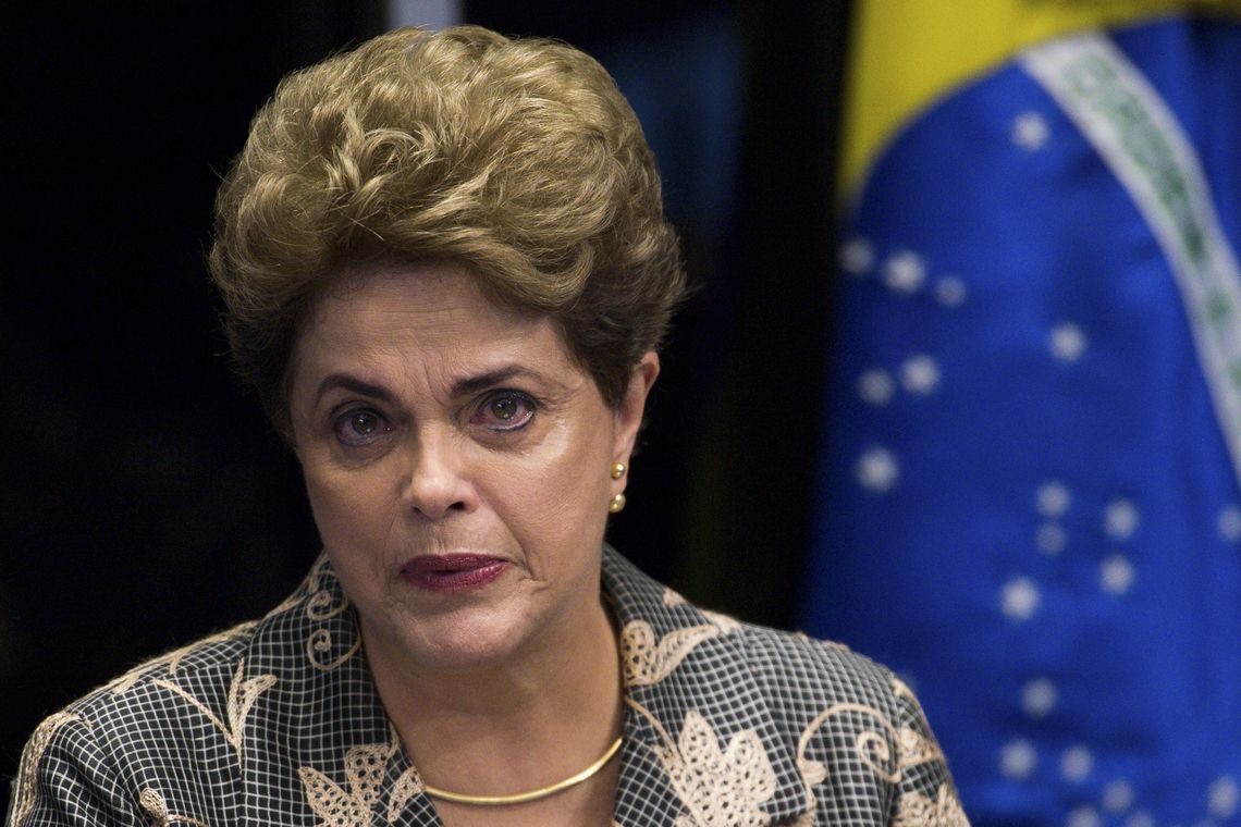 Marcelo Camargo/Agência Brasil Brasília - A presidenta afastada, Dilma Rousseff, faz sua defesa durante sessão de julgamento do impeachment no Senado (Marcelo Camargo/Agência Brasil)
