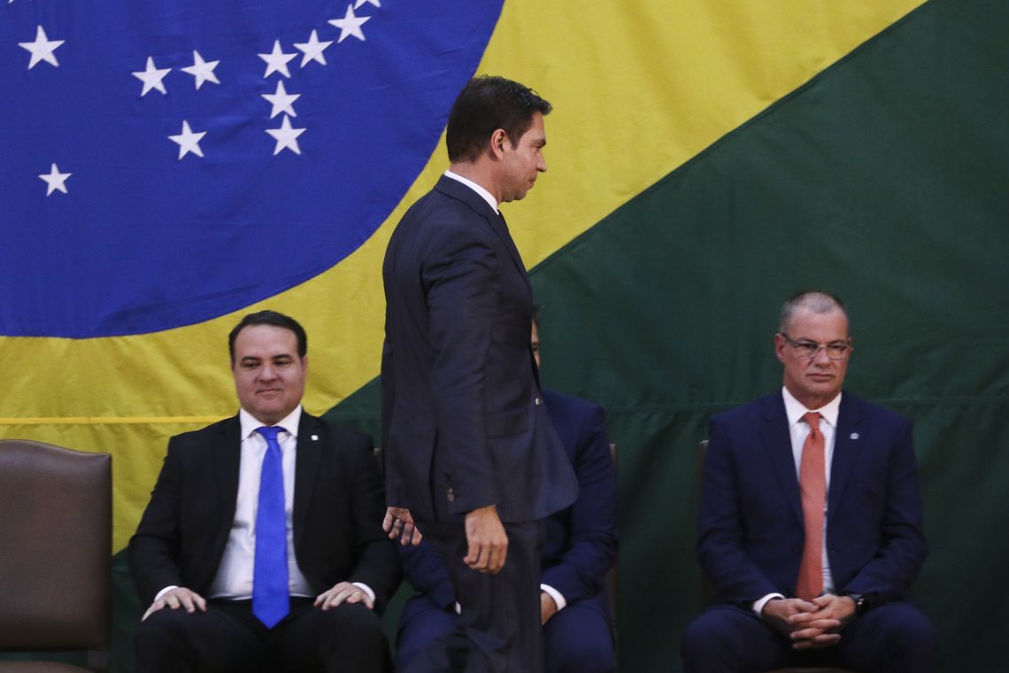 Valter Campanato/Agência Brasil Solenidade de posse do diretor-geral da Agência Brasileira de Inteligência (Abin), Alexandre Ramagem