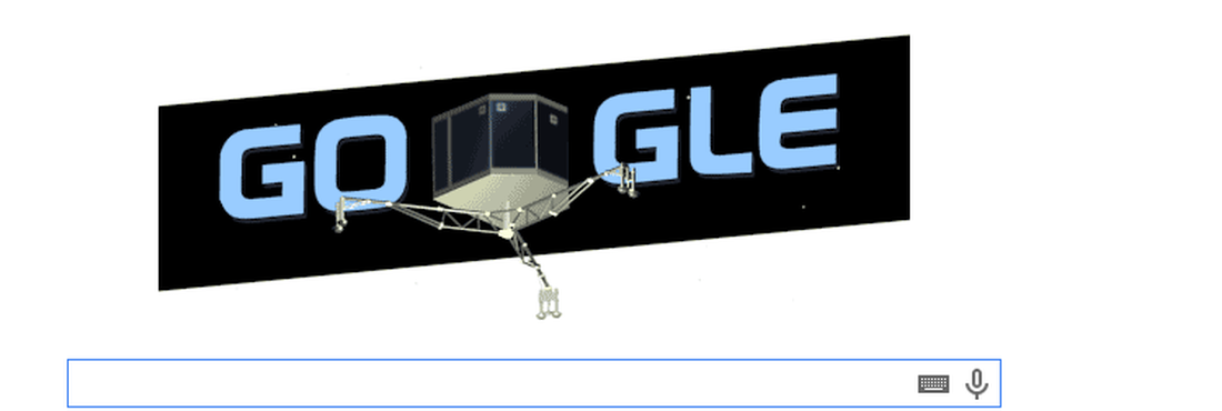 Doodle do Cometa Doodle do Cometa